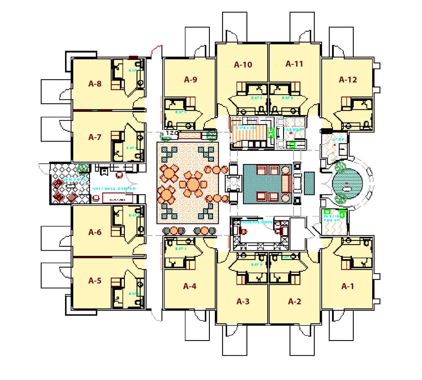 Exterior view of the Assisted Living Facility.