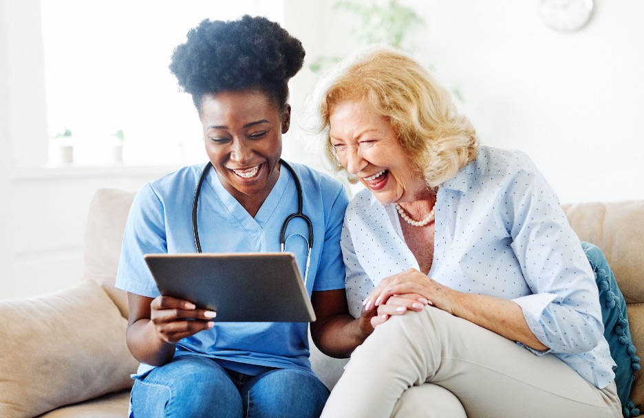 Technology and Seniors: Bridging the Digital Divide for Enhanced Well-being at iCare